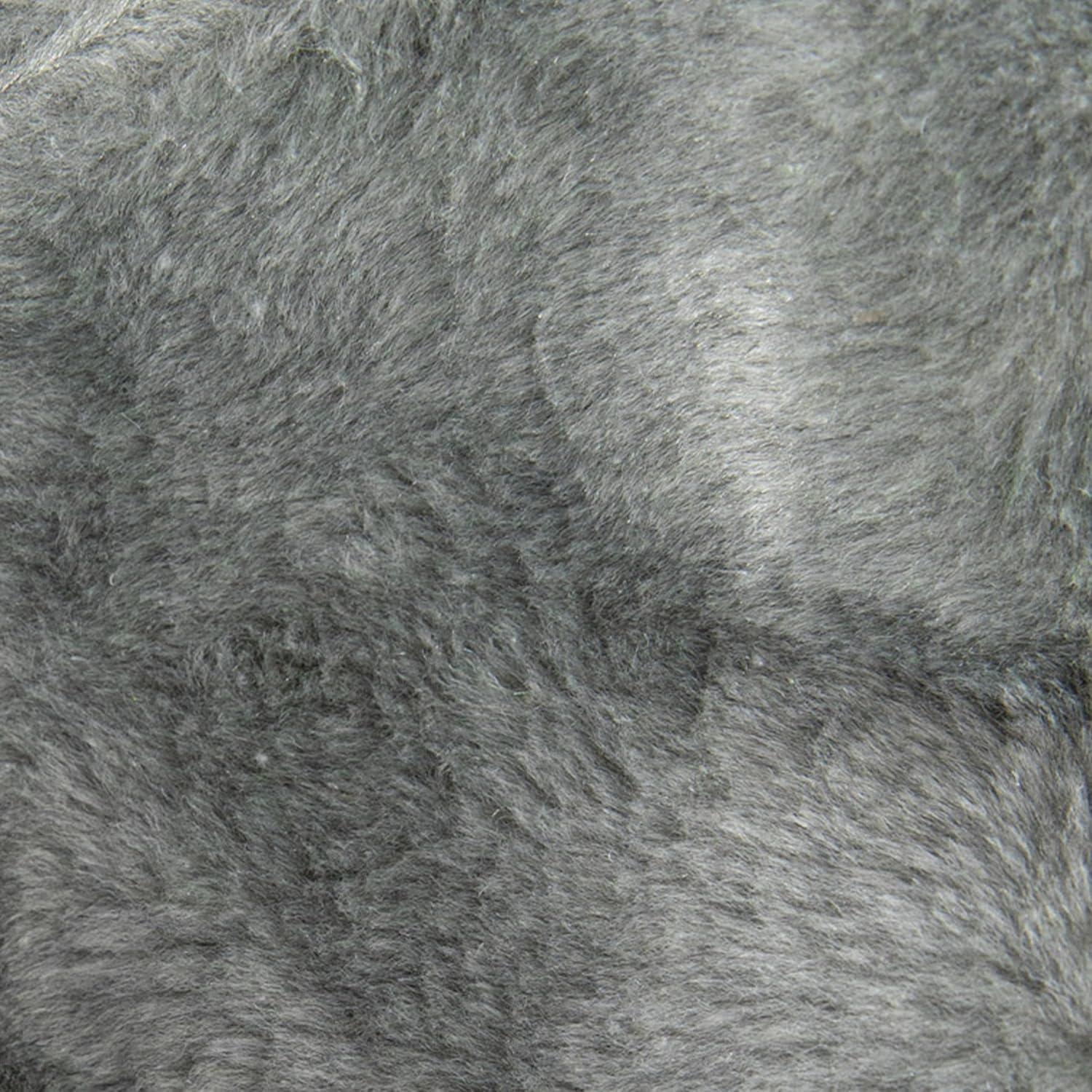 imageFlash Furniture Dillon Small Teal Furry Bean Bag Chair for Kids and TeensGray Furry