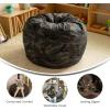 Flash Furniture Dillon Small Teal Furry Bean Bag Chair for Kids and Teens(Camouflage)