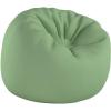 Flash Furniture Dillon Small Teal Furry Bean Bag Chair for Kids and Teens(Green)