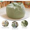 Flash Furniture Dillon Small Teal Furry Bean Bag Chair for Kids and Teens(Green Dot)