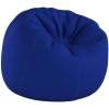 Flash Furniture Dillon Small Teal Furry Bean Bag Chair for Kids and Teens(Royal Blue)