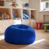 Flash Furniture Dillon Small Teal Furry Bean Bag Chair for Kids and Teens(Royal Blue)