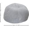 Flash Furniture Duncan Oversized Bean Bag Chair for Kids and Adults, Foam-Filled Beanbag Chair with Machine Washable Cover, Light Pink Polka Dot(Gray Sherpa)