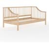 Martha Stewart Neely Platform Daybed with Wood Spindles, Solid Wood Frame, No Box Spring Needed, Twin Size, Light Beech(Light Beech)