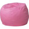 Flash Furniture Dillon Small Teal Furry Bean Bag Chair for Kids and Teens(Light Pink)