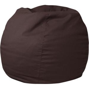 Flash Furniture Dillon Small Teal Furry Bean Bag Chair for Kids and Teens(Brown)