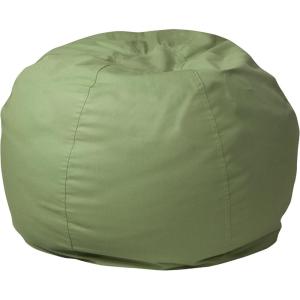 Flash Furniture Dillon Small Teal Furry Bean Bag Chair for Kids and Teens(Green)