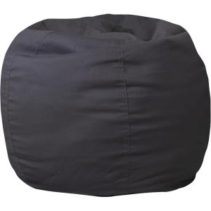 Flash Furniture Dillon Small Teal Furry Bean Bag Chair for Kids and Teens(Grey)