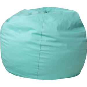 Flash Furniture Dillon Small Teal Furry Bean Bag Chair for Kids and Teens(Mint Green)
