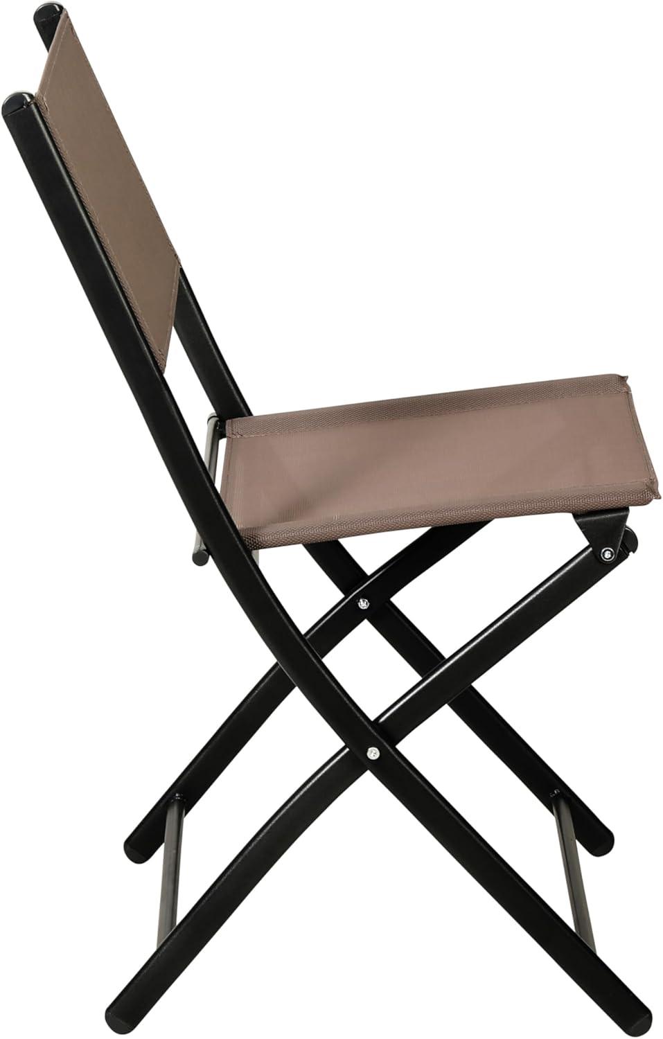 imageFlash Furniture Brazos Commercial IndoorOutdoor Folding Chairs Flex Comfort BacksSeats Metal Frames Portable Lightweight Foldable Design Set of 2 NavyBlackBrown