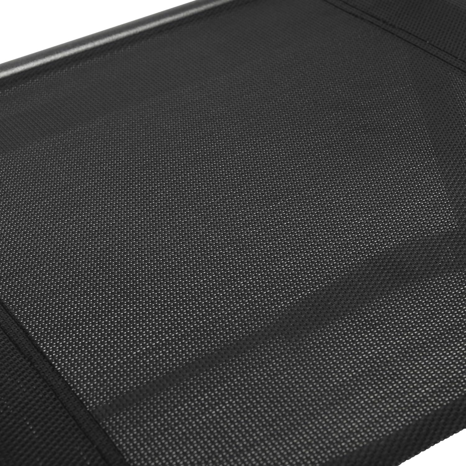 imageFlash Furniture Brazos Commercial IndoorOutdoor Folding Chairs Flex Comfort BacksSeats Metal Frames Portable Lightweight Foldable Design Set of 2 NavyBlackBlack