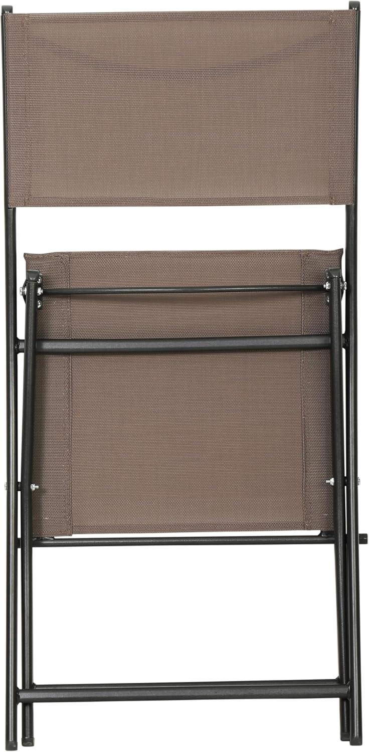 imageFlash Furniture Brazos Commercial IndoorOutdoor Folding Chairs Flex Comfort BacksSeats Metal Frames Portable Lightweight Foldable Design Set of 2 NavyBlackBrown