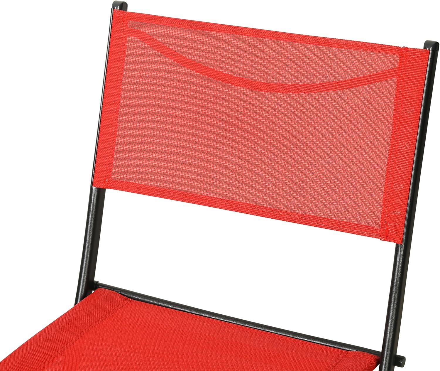 imageFlash Furniture Brazos Commercial IndoorOutdoor Folding Chairs Flex Comfort BacksSeats Metal Frames Portable Lightweight Foldable Design Set of 2 NavyBlackRed