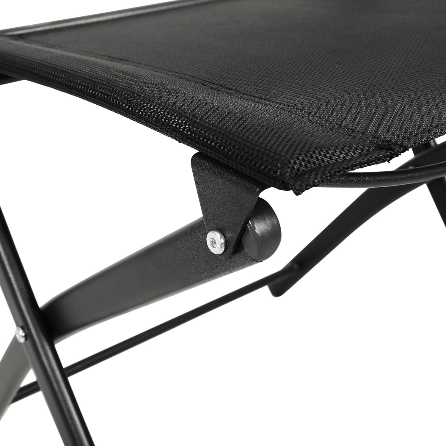 imageFlash Furniture Brazos Commercial IndoorOutdoor Folding Chairs Flex Comfort BacksSeats Metal Frames Portable Lightweight Foldable Design Set of 2 NavyBlackBlack