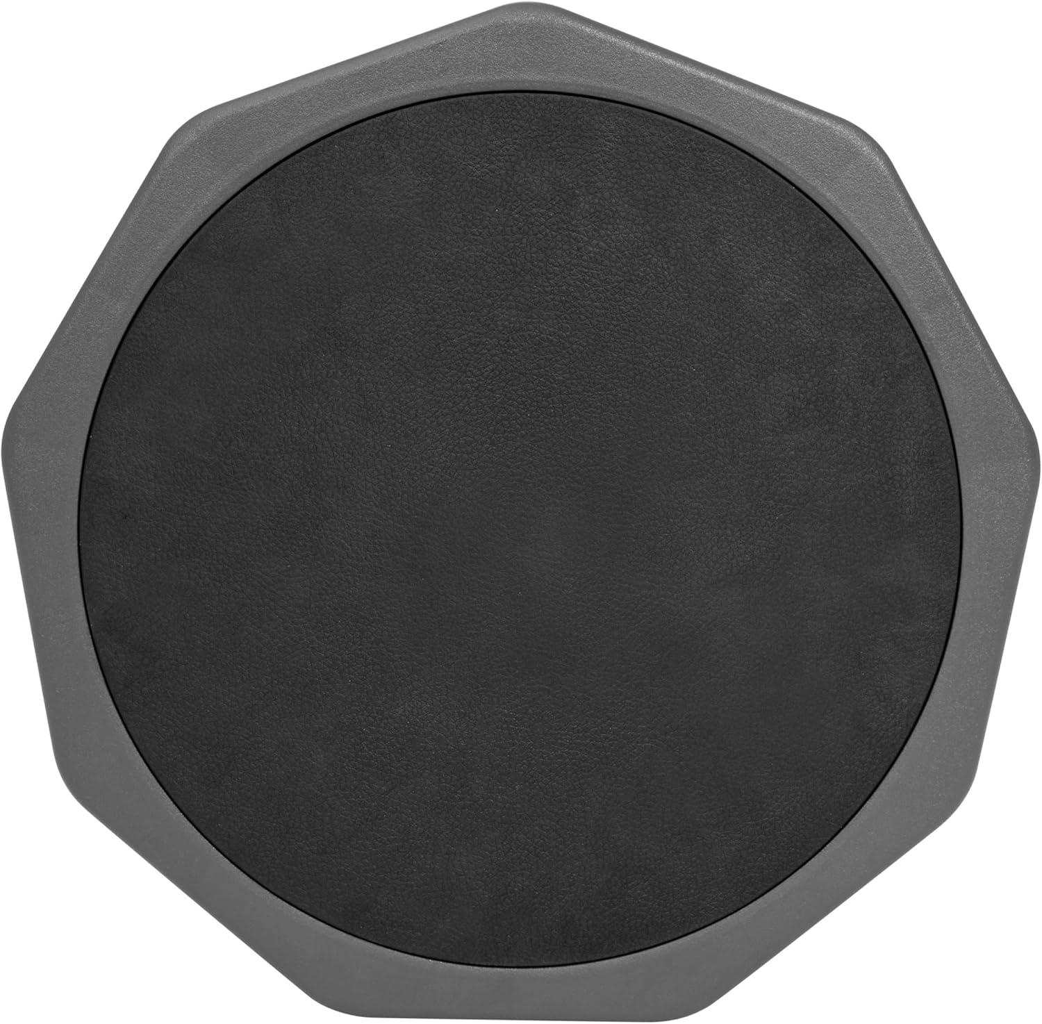 imageFlash Furniture Carter Adjustable Height Kids Active Stool Flexible Gray Stool for Classroom and Home NonSkid Bottom Rubberized Seat 14quot 18quot Seat HeightGrey