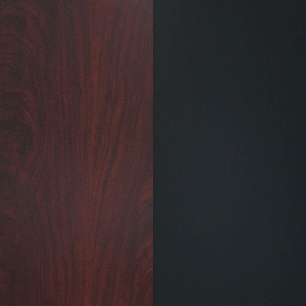 imageFlash Furniture Glenbrook 30 x 60 Rectangular Table Top with Black or Mahogany Reversible Laminate Top Pack of 1BlackMahogany