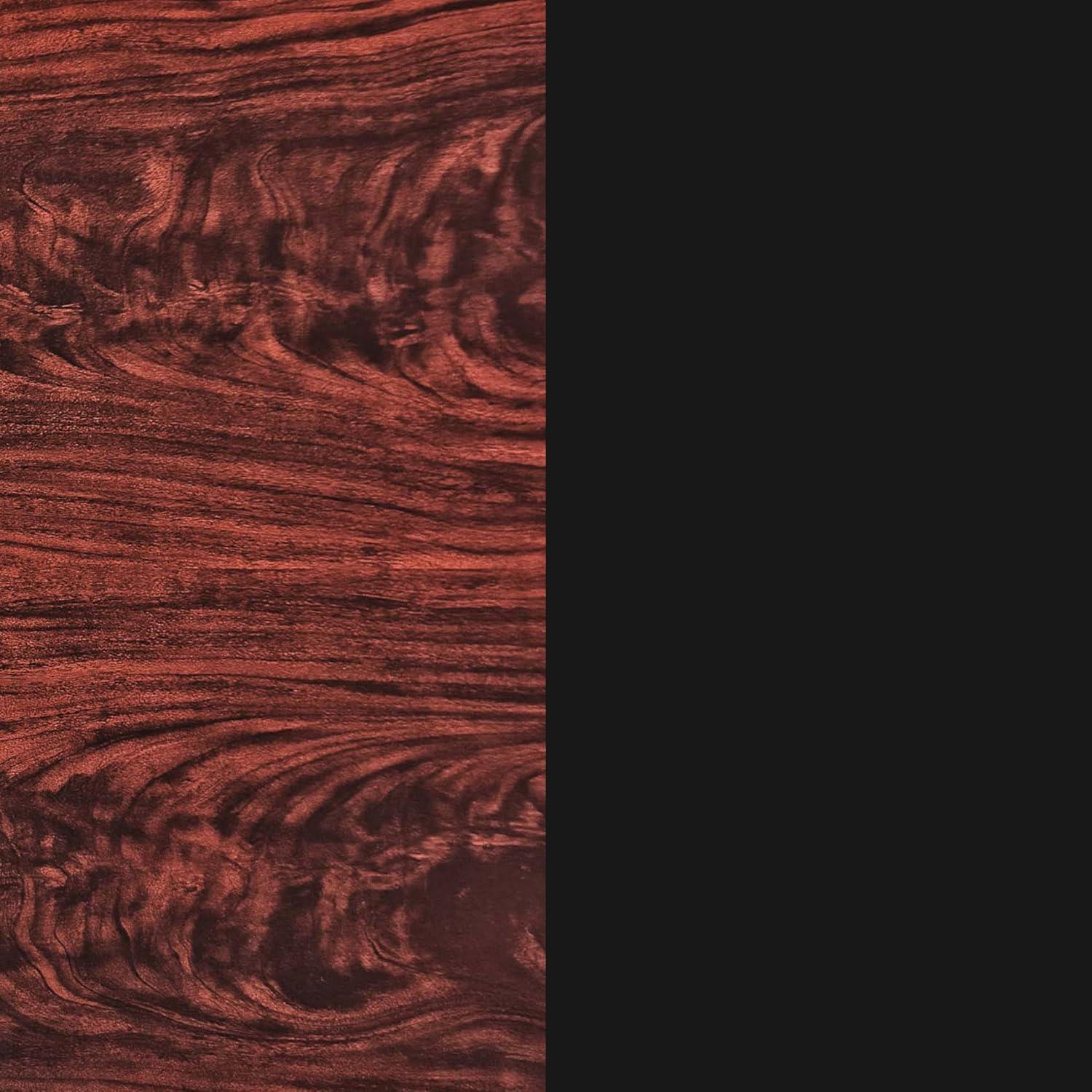 imageFlash Furniture Glenbrook 30 x 60 Rectangular Table Top with Black or Mahogany Reversible Laminate Top Pack of 1BlackMahogany