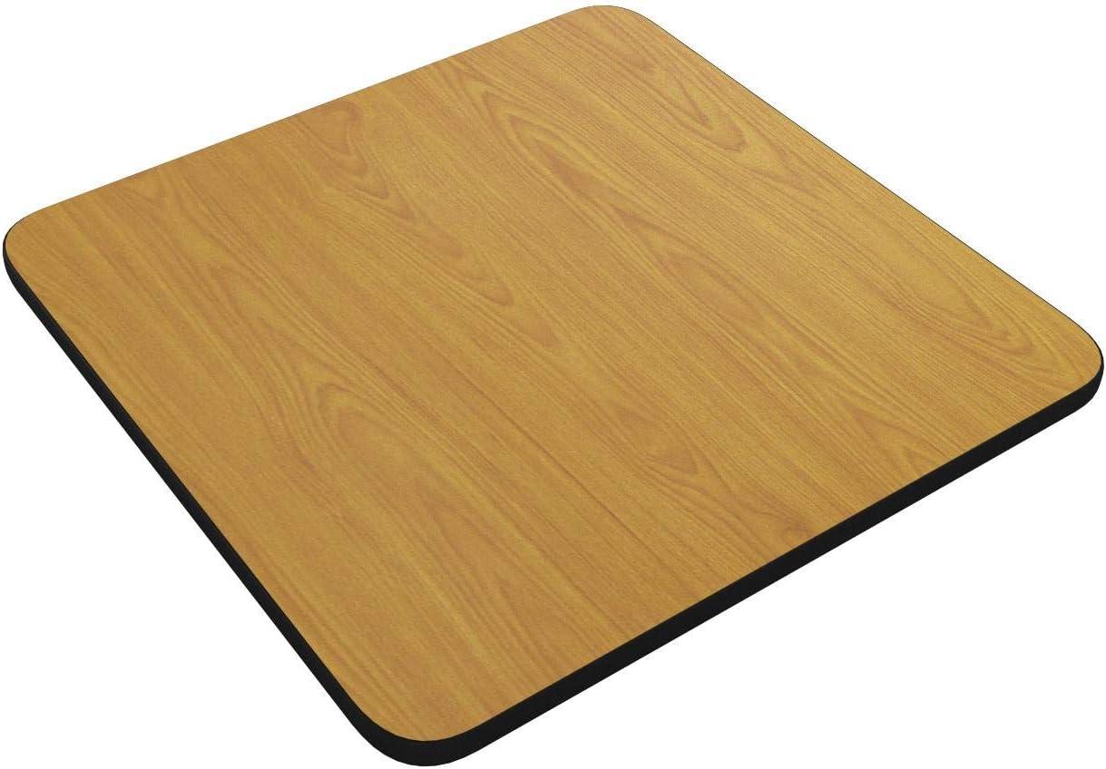 imageFlash Furniture Glenbrook 30 x 60 Rectangular Table Top with Black or Mahogany Reversible Laminate Top Pack of 1NaturalWalnut