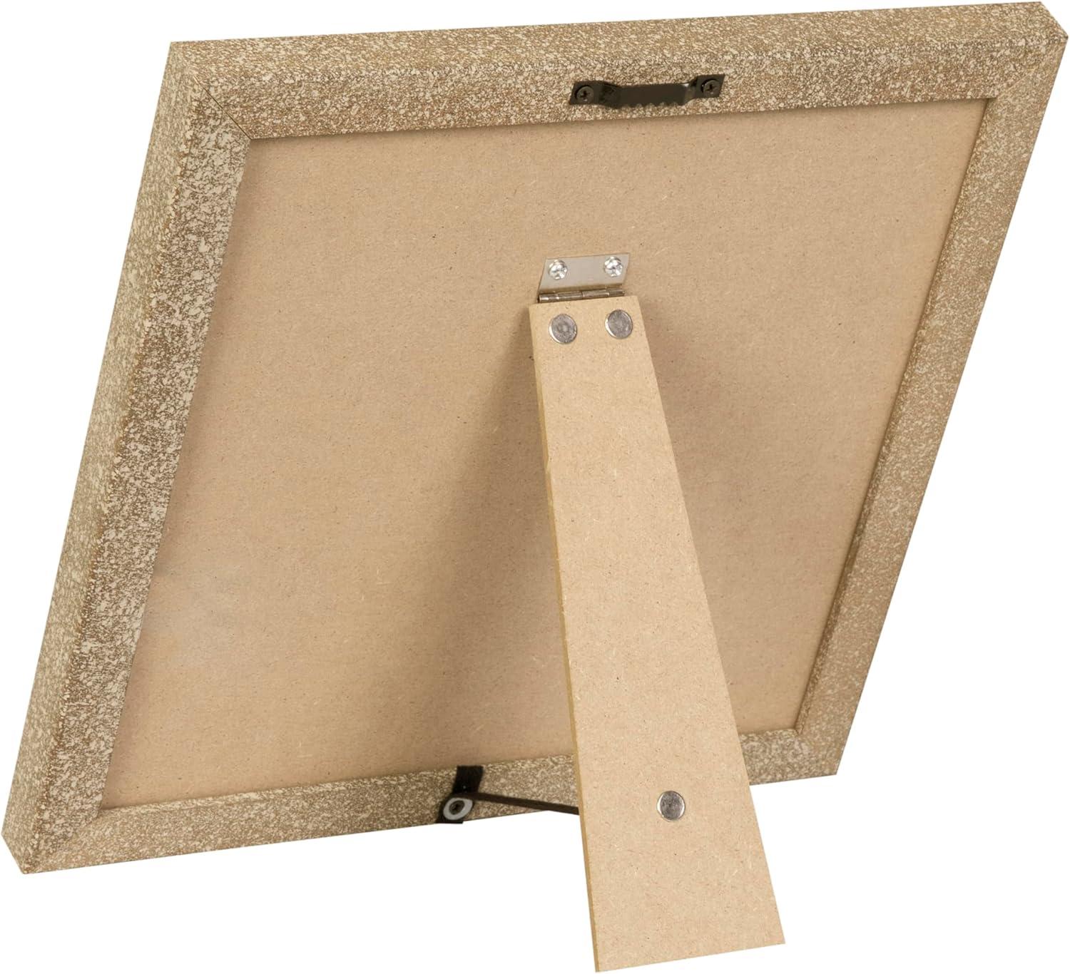 imageFlash Furniture Gracie Felt Letter Board with Wooden Frame 389 PP Letters Including Numbers Symbols and Icons Canvas Carrying Case 10x10 Weathered WoodGray Felt