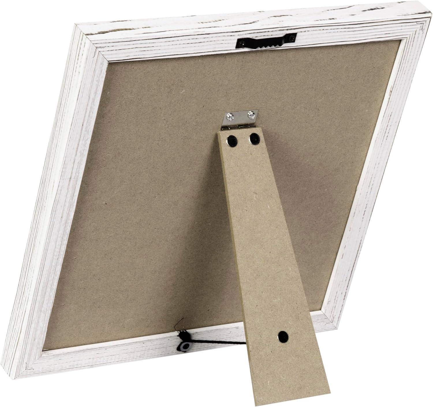 imageFlash Furniture Gracie Felt Letter Board with Wooden Frame 389 PP Letters Including Numbers Symbols and Icons Canvas Carrying Case 10x10 White WashGray Felt