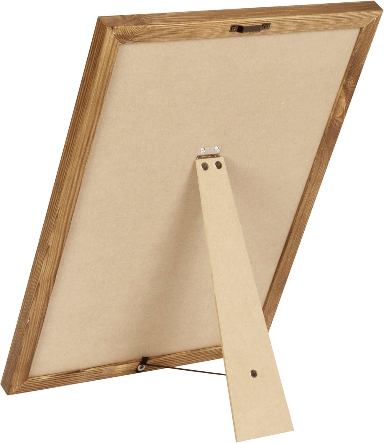 imageFlash Furniture Gracie Felt Letter Board with Wooden Frame 389 PP Letters Including Numbers Symbols and Icons Canvas Carrying Case 12x17 Torched WoodBlack Felt