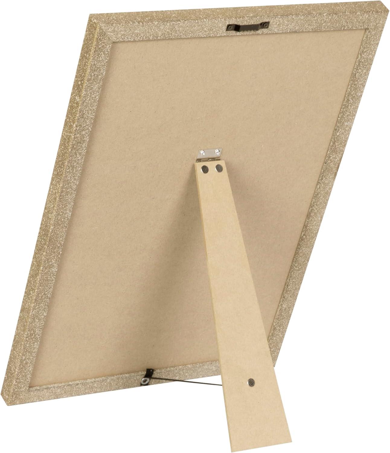 imageFlash Furniture Gracie Felt Letter Board with Wooden Frame 389 PP Letters Including Numbers Symbols and Icons Canvas Carrying Case 12x17 Weathered WoodGray Felt