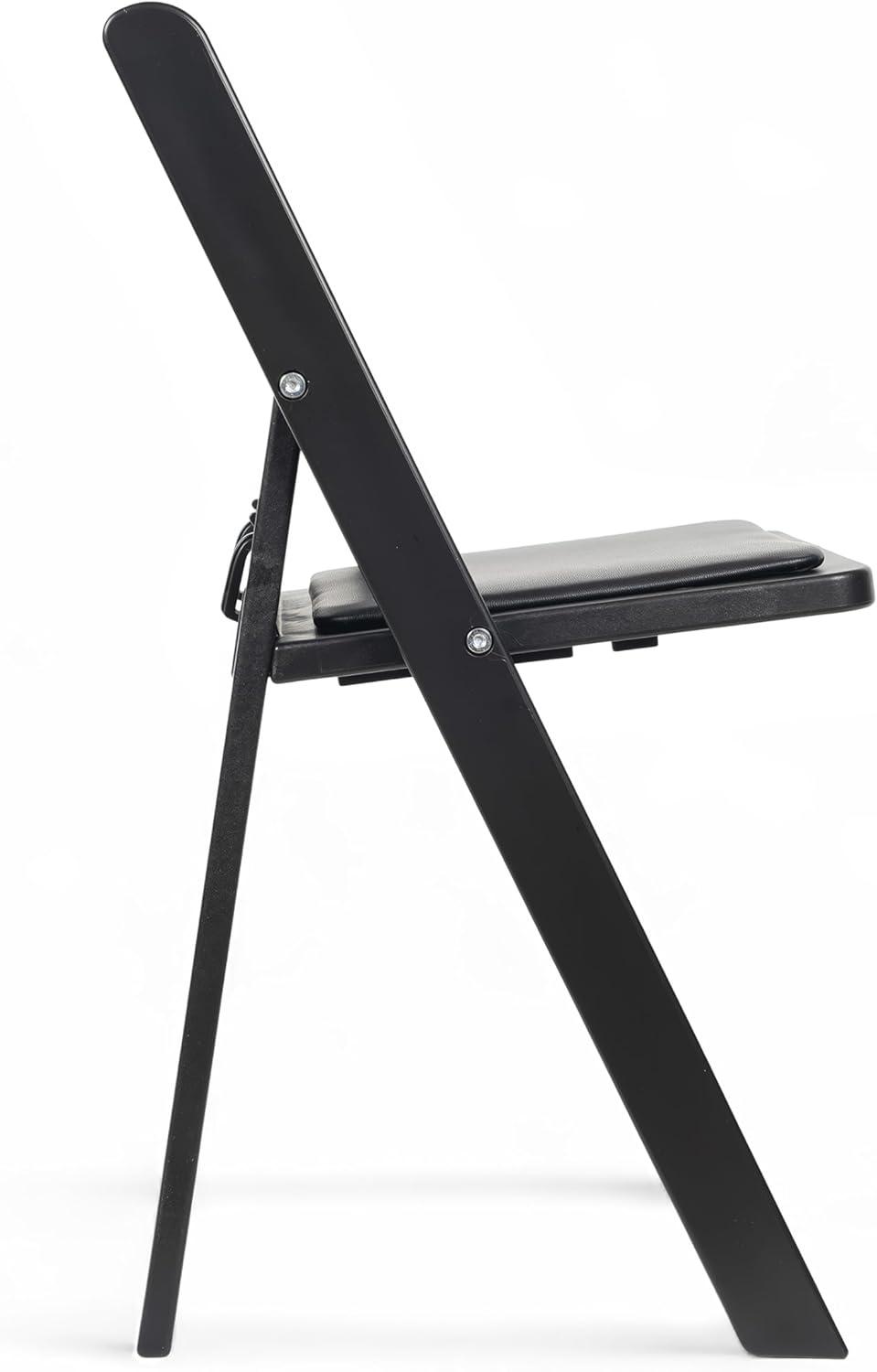 imageFlash Furniture Hercules Series Kids Padded Folding Chairs for Children Childrens Event Seats with 264lb Static Weight Capacity Set of 10 WhiteBlack