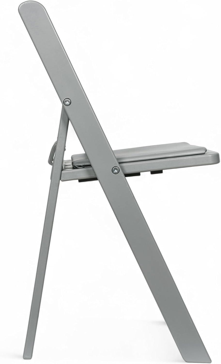 imageFlash Furniture Hercules Series Kids Padded Folding Chairs for Children Childrens Event Seats with 264lb Static Weight Capacity Set of 10 WhiteGrey