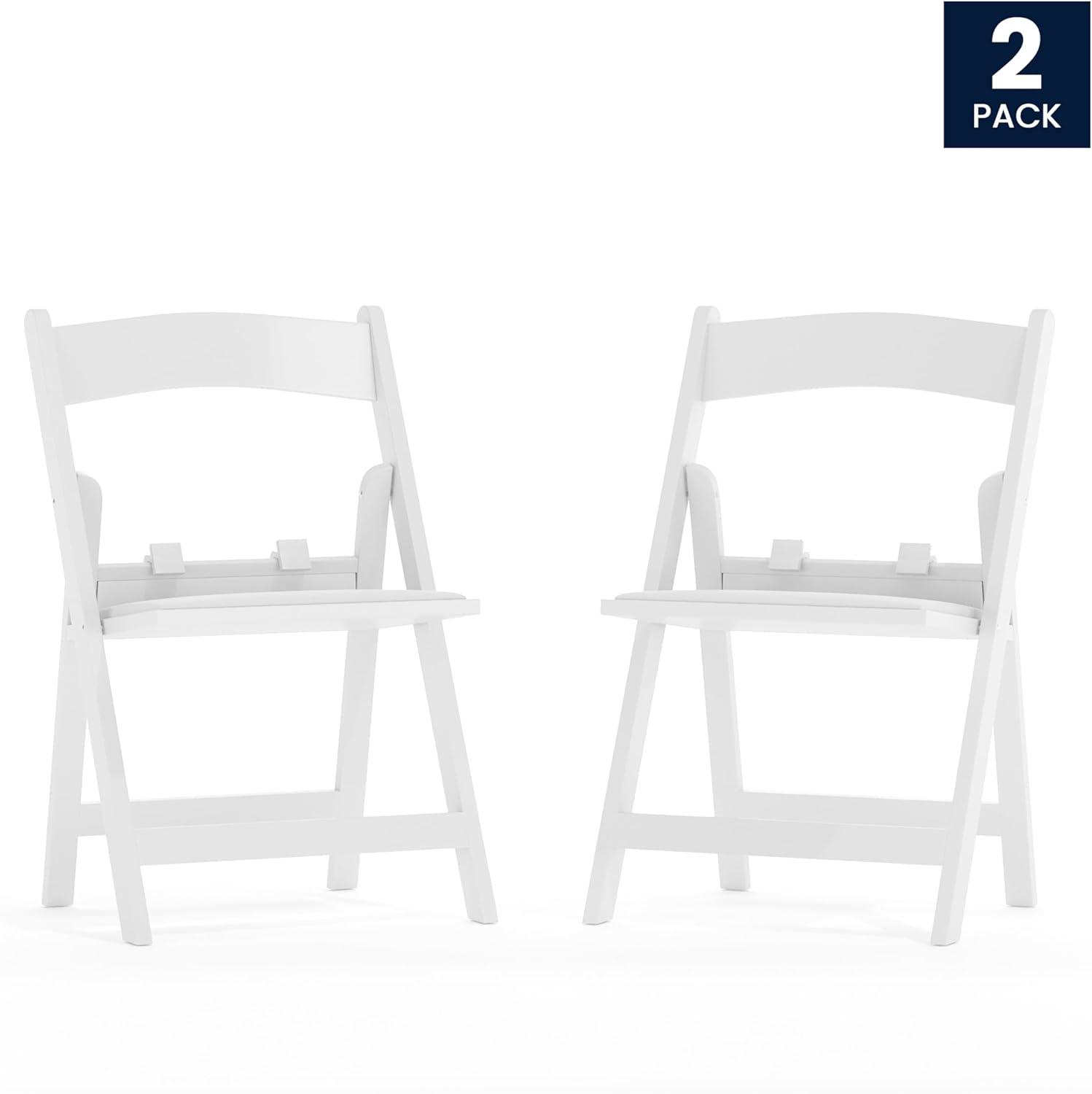 imageFlash Furniture Hercules Series Kids Padded Folding Chairs for Children Childrens Event Seats with 264lb Static Weight Capacity Set of 10 WhiteWhite