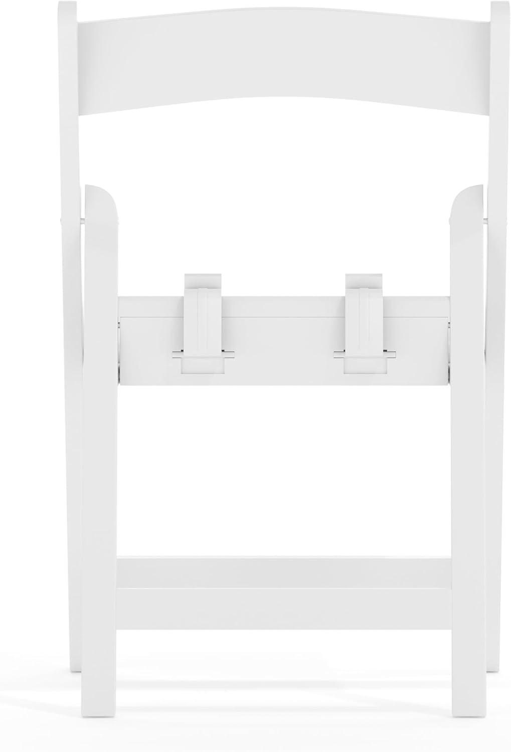 imageFlash Furniture Hercules Series Kids Padded Folding Chairs for Children Childrens Event Seats with 264lb Static Weight Capacity Set of 10 WhiteWhite