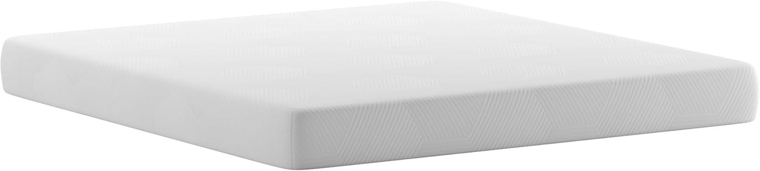 imageFlash Furniture Jasmine 8 Inch Green Tea Memory Foam Mattress Charcoal Infused Supportive Pressure Relief CertiPURUS Certified Foam Twin Mattress in a Box WhiteKing