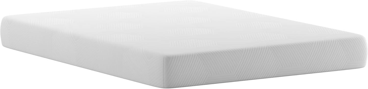 imageFlash Furniture Jasmine 8 Inch Green Tea Memory Foam Mattress Charcoal Infused Supportive Pressure Relief CertiPURUS Certified Foam Twin Mattress in a Box WhiteQueen