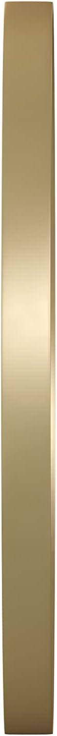 imageFlash Furniture Jennifer Metal Framed Wall Large Accent Mirror for Bathroom Vanity Entryway Dining Living Room 275quot Round GoldGold