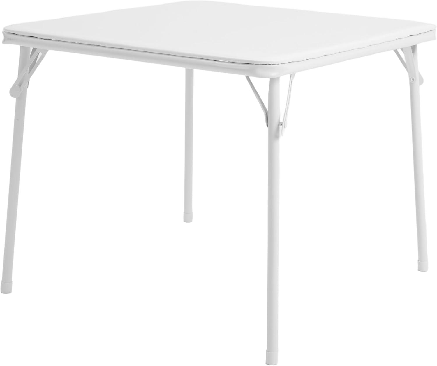 imageFlash Furniture Mindy Kids 3Piece Folding Square Table and Chairs Set for Daycare and Classrooms Childrens Activity TableChairs Set MulticolorWhite