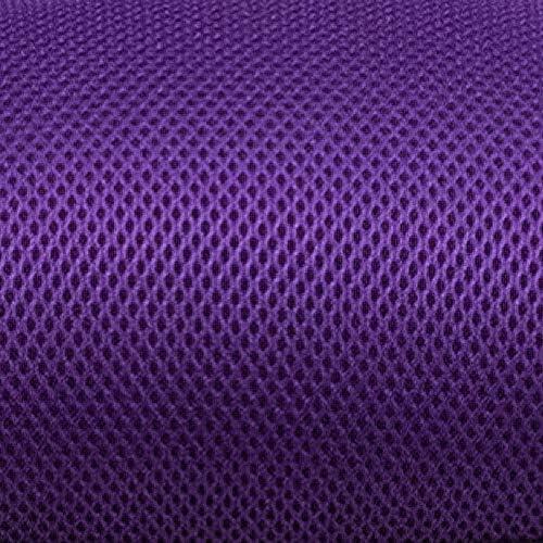 imageFlash Furniture Nicholas MidBack Swivel Desk Chair with Wheels Mesh Back Padded Seat and Armrests Adjustable Height Mesh Ergonomic Office Chair BlackPurple