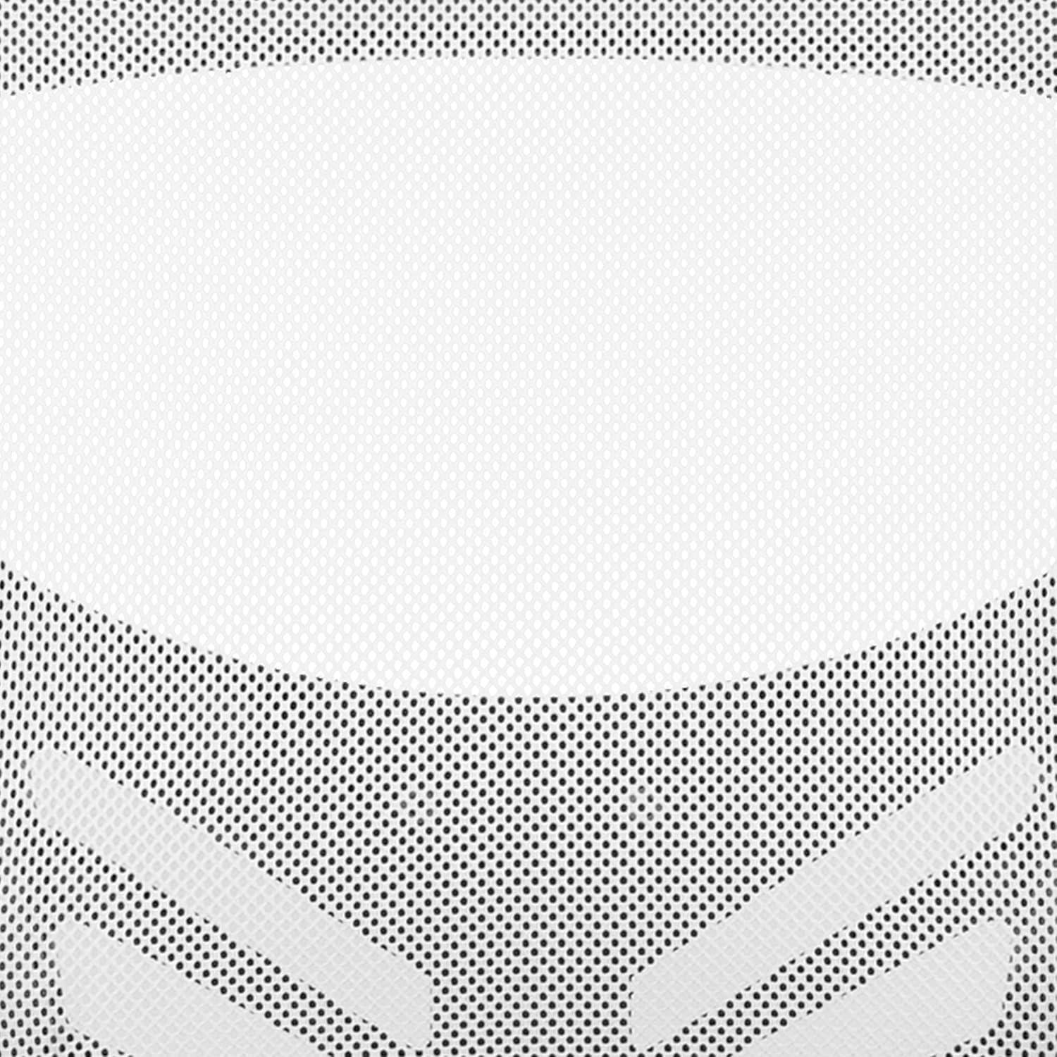 imageFlash Furniture Nicholas MidBack Swivel Desk Chair with Wheels Mesh Back Padded Seat and Armrests Adjustable Height Mesh Ergonomic Office Chair BlackWhite