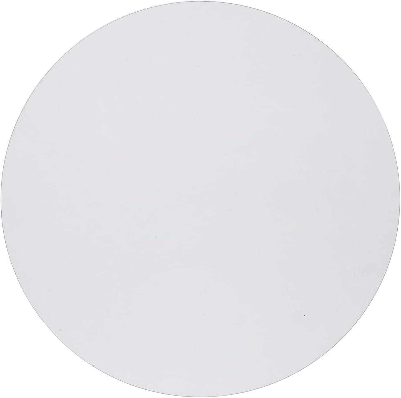 imageFlash Furniture Pearl 2375 Square Adjustable Height White Wood Swivel Top Table Adjustable Range 33 405White TopMatte Black Frame