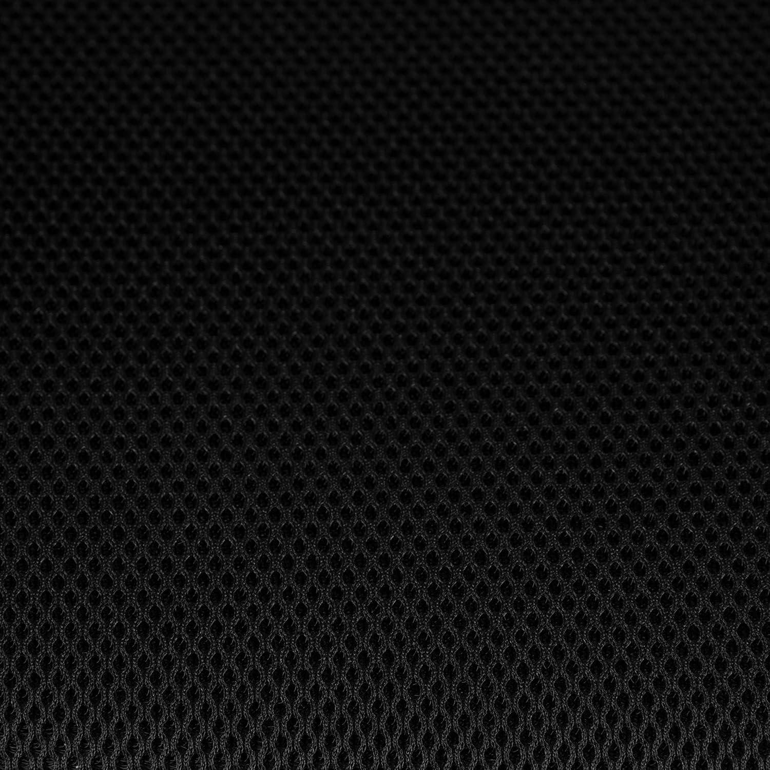 imageFlash Furniture Porter High Back Black Mesh Ergonomic Swivel Office Chair with Black Frame and Flipup ArmsBlack