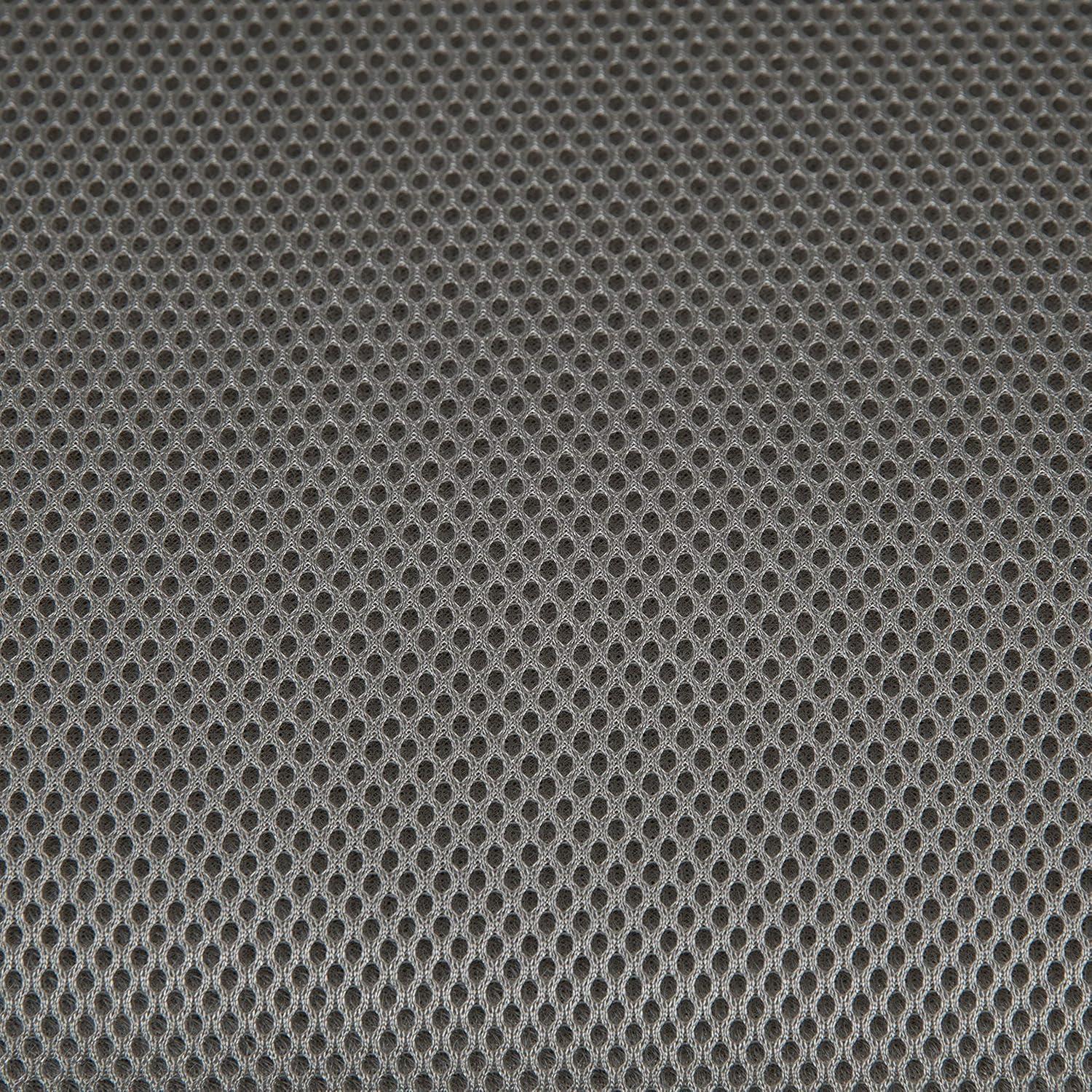 imageFlash Furniture Porter High Back Black Mesh Ergonomic Swivel Office Chair with Black Frame and Flipup ArmsLight Gray