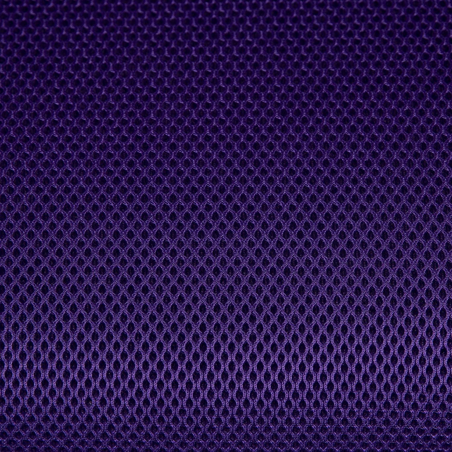 imageFlash Furniture Porter High Back Black Mesh Ergonomic Swivel Office Chair with Black Frame and Flipup ArmsPurple