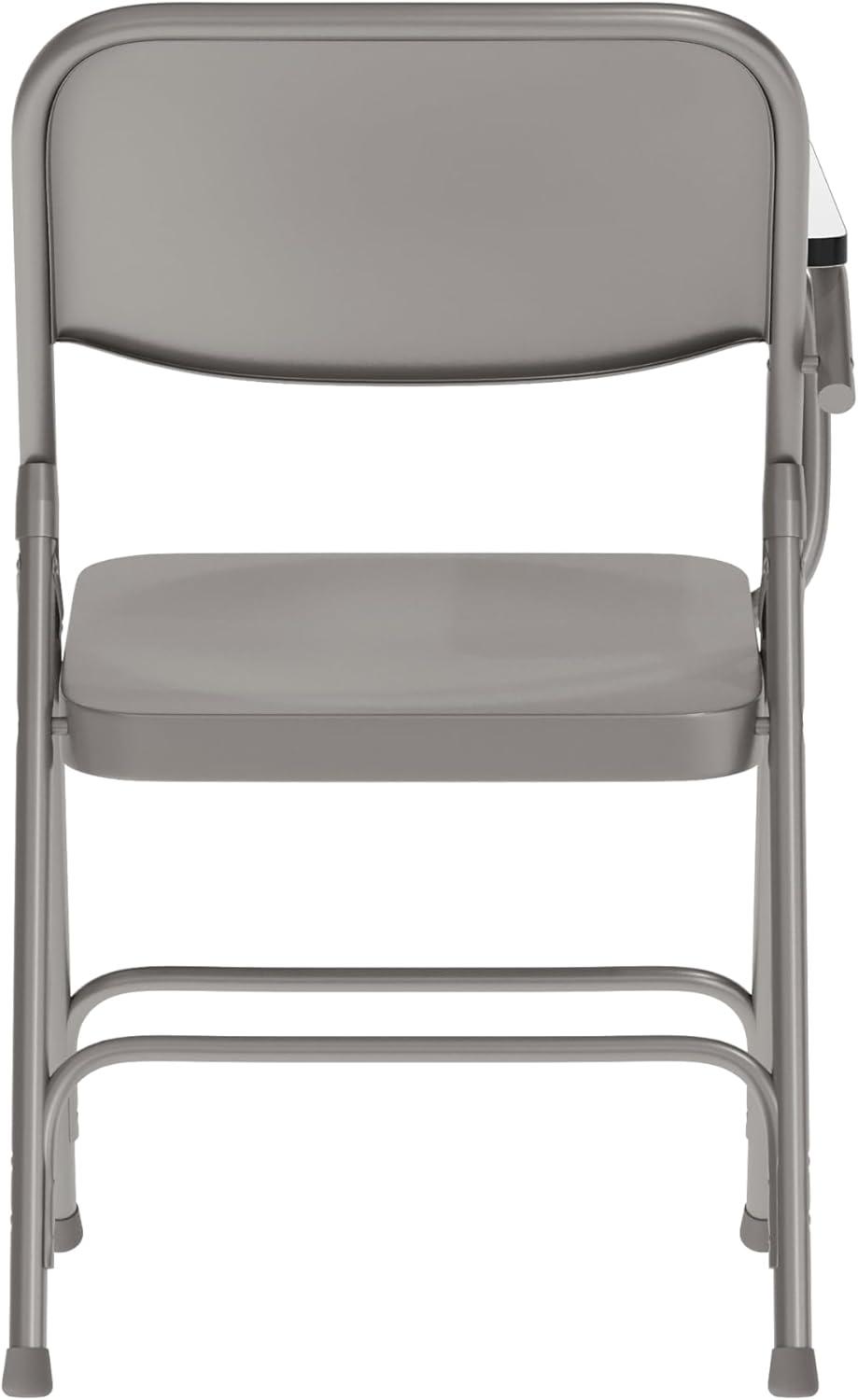 imageFlash Furniture Ralph Premium Steel Folding Chair with Right Handed Tablet ArmSet of 2