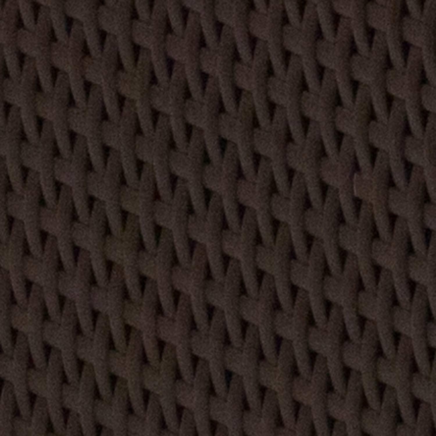 imageFlash Furniture Seneca IndoorOutdoor Chocolate Brown Faux Rattan Coffee Table with Open StorageChocolate Brown