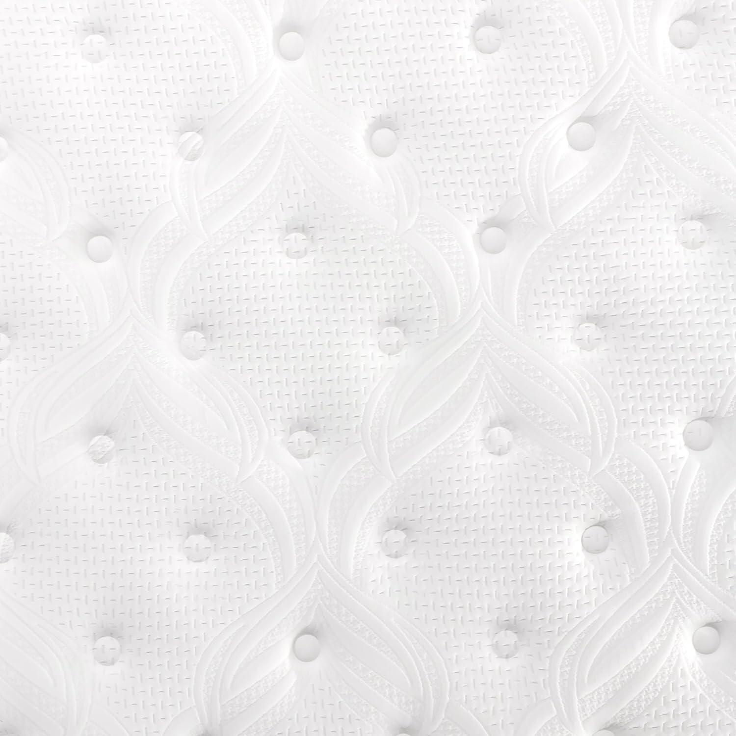 imageFlash Furniture Vista Hospitality Grade Commercial Mattress in a Box 14 Inch Premium Memory Foam Hybrid Pocket Spring Mattress Reinforced Edge Support Queen WhiteFull