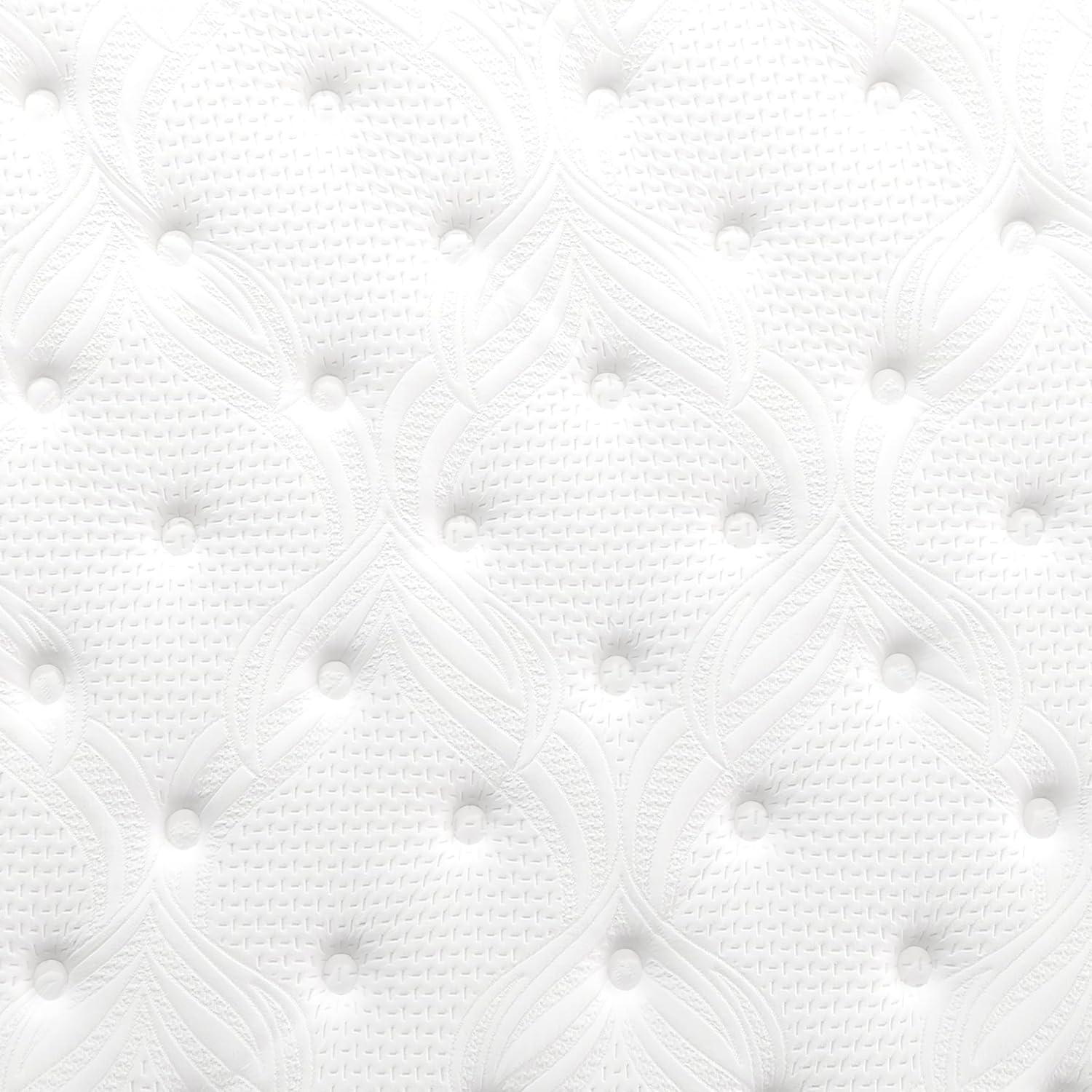 imageFlash Furniture Vista Hospitality Grade Commercial Mattress in a Box 14 Inch Premium Memory Foam Hybrid Pocket Spring Mattress Reinforced Edge Support Queen WhiteKing