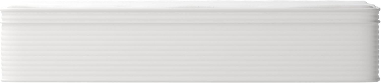 imageFlash Furniture Vista Hospitality Grade Commercial Mattress in a Box 14 Inch Premium Memory Foam Hybrid Pocket Spring Mattress Reinforced Edge Support Queen WhiteFull