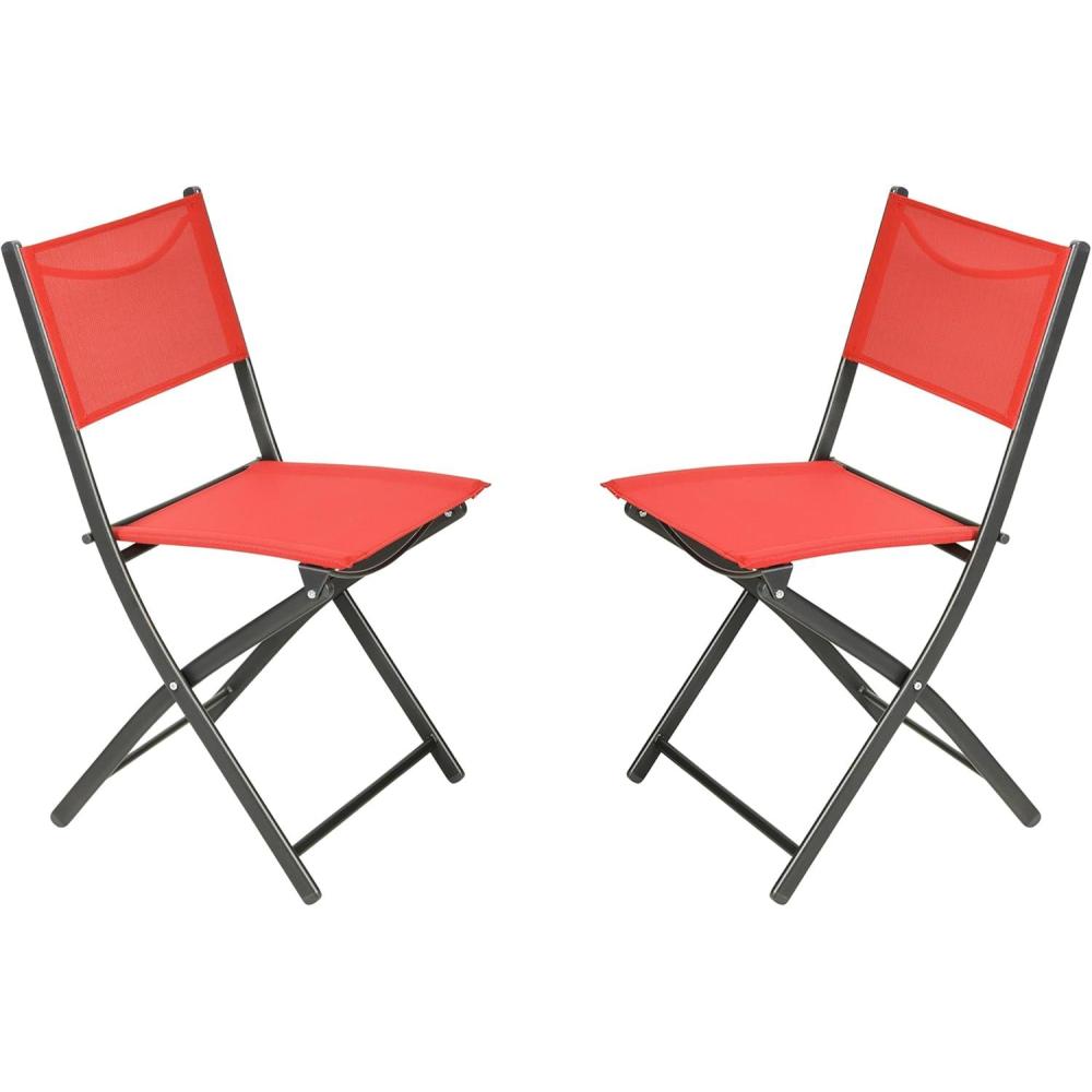 imageFlash Furniture Brazos Commercial IndoorOutdoor Folding Chairs Flex Comfort BacksSeats Metal Frames Portable Lightweight Foldable Design Set of 2 NavyBlackRed