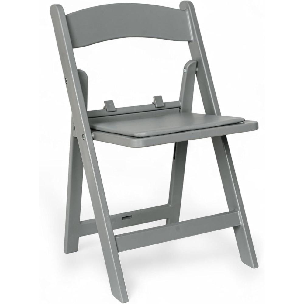 imageFlash Furniture Hercules Series Kids Padded Folding Chairs for Children Childrens Event Seats with 264lb Static Weight Capacity Set of 10 WhiteGrey