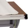 Flash Furniture Berkley Adjustable Drawing and Drafting Table with Pewter Frame