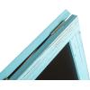 Flash Furniture Canterbury Magnetic Chalkboard Sign – Robin Blue Wood Frame – 30″ x 20″ – Freestanding Double Sided Magnetic Chalkboard Surface – Indoor/Outdoor(Robin Blue)