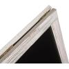 Flash Furniture Canterbury Magnetic Chalkboard Sign – Robin Blue Wood Frame – 30″ x 20″ – Freestanding Double Sided Magnetic Chalkboard Surface – Indoor/Outdoor(White Wash)